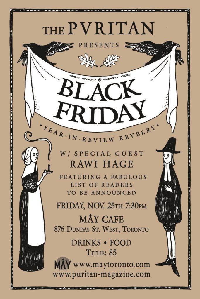 The Puritan presents Black Friday V