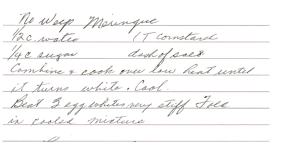 Grandmother's Recipes
